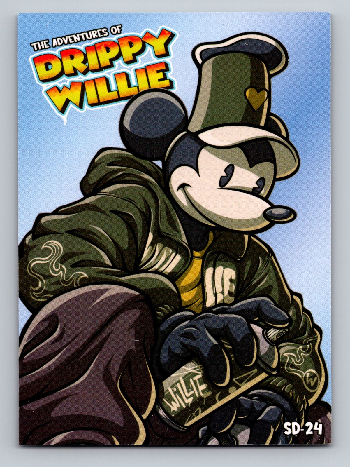 Kickstradomis - Stay Drippin Series 1 - Trading Cards Drippy Willie Foil #SD-24