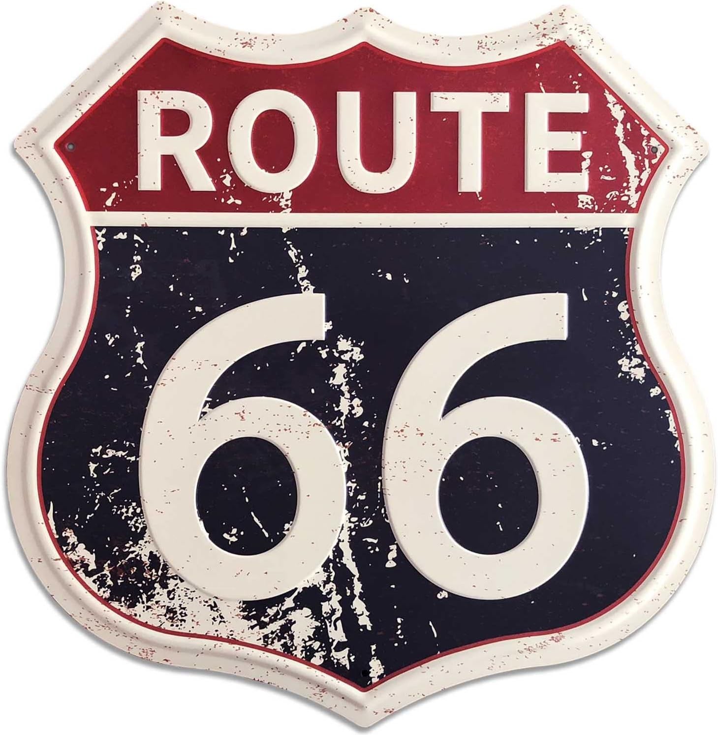 High-Definition Route 66 Signs - Waterproof Metal Wall Decor (12\