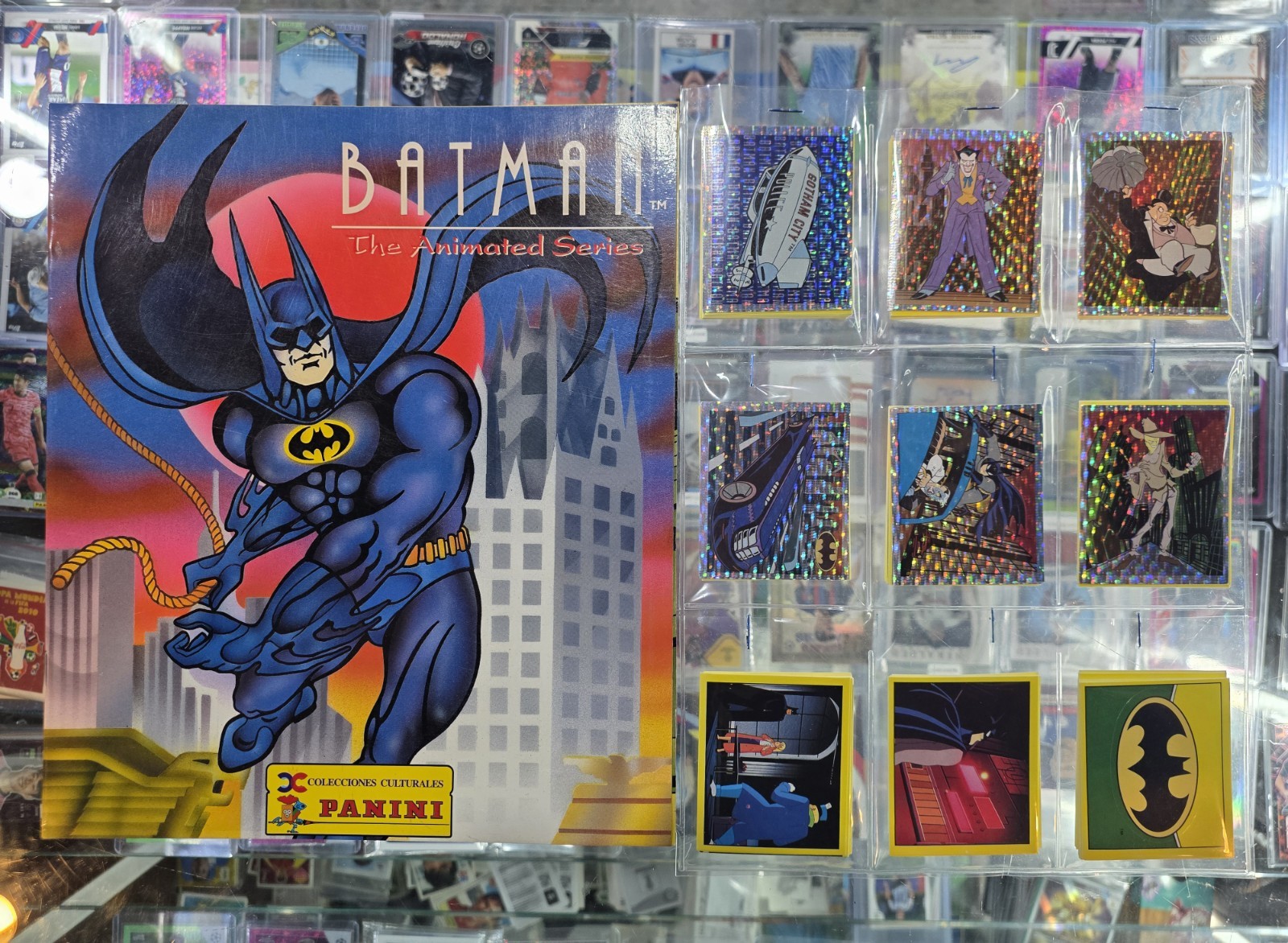1993 Panini Batman the Animated Series Sticker Set Rare Colombian Version 1993 Panini Batman the Animated Series Sticker Set Rare Colombian Version