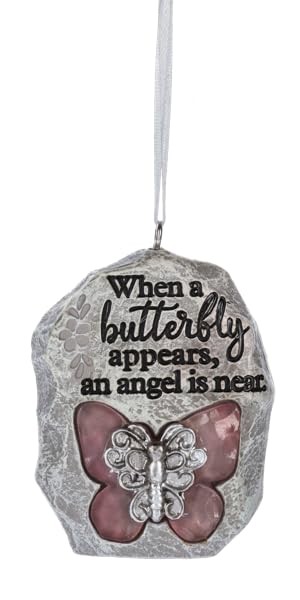 Ganz When A Butterfly Appears, an Angel is Near Ornament, 2.75-Inch, Multicolor Ganz When A Butterfly Appears, an Angel is Near Ornament, 2.75-Inch, Multicolor