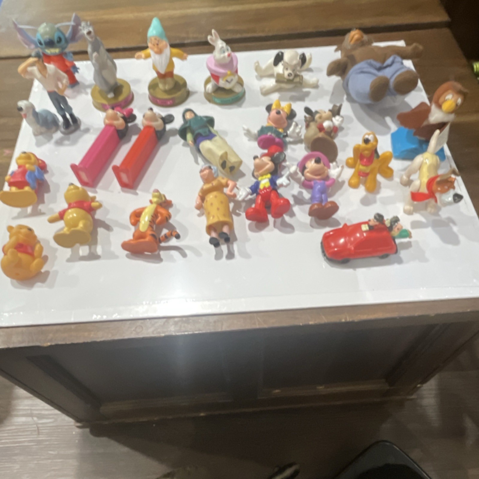 Disney Character Figurines Lot, Small Mixed Characters, Disney Franchise