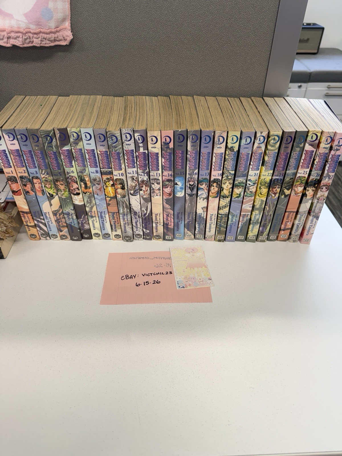Basara Manga Set Volumes 1-27 COMPLETE by Yumi Tamura published by Viz Media
