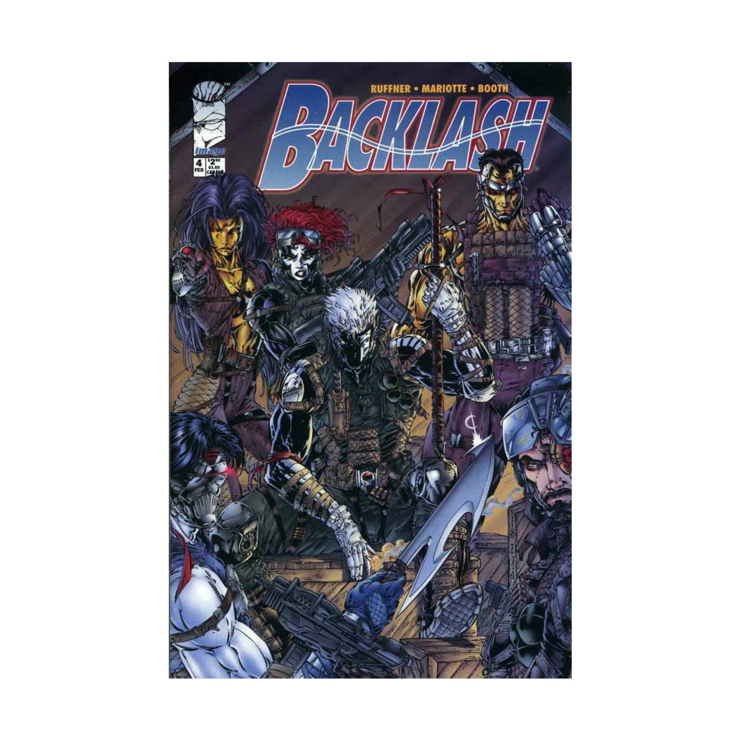 Image Comics Backlash Backlash #4 NM- Image Comics Backlash Backlash #4 NM-