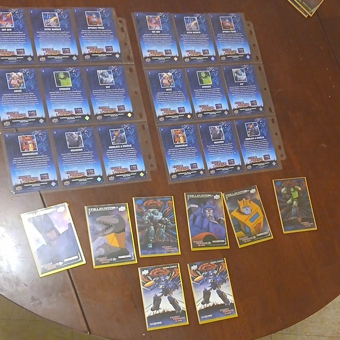 Upper Deck Transformers: The Movie 40th Anniv Special Edition 18-Card Lot 2016 Upper Deck Transformers: The Movie 40th Anniv Special Edition 18-Card Lot 2016