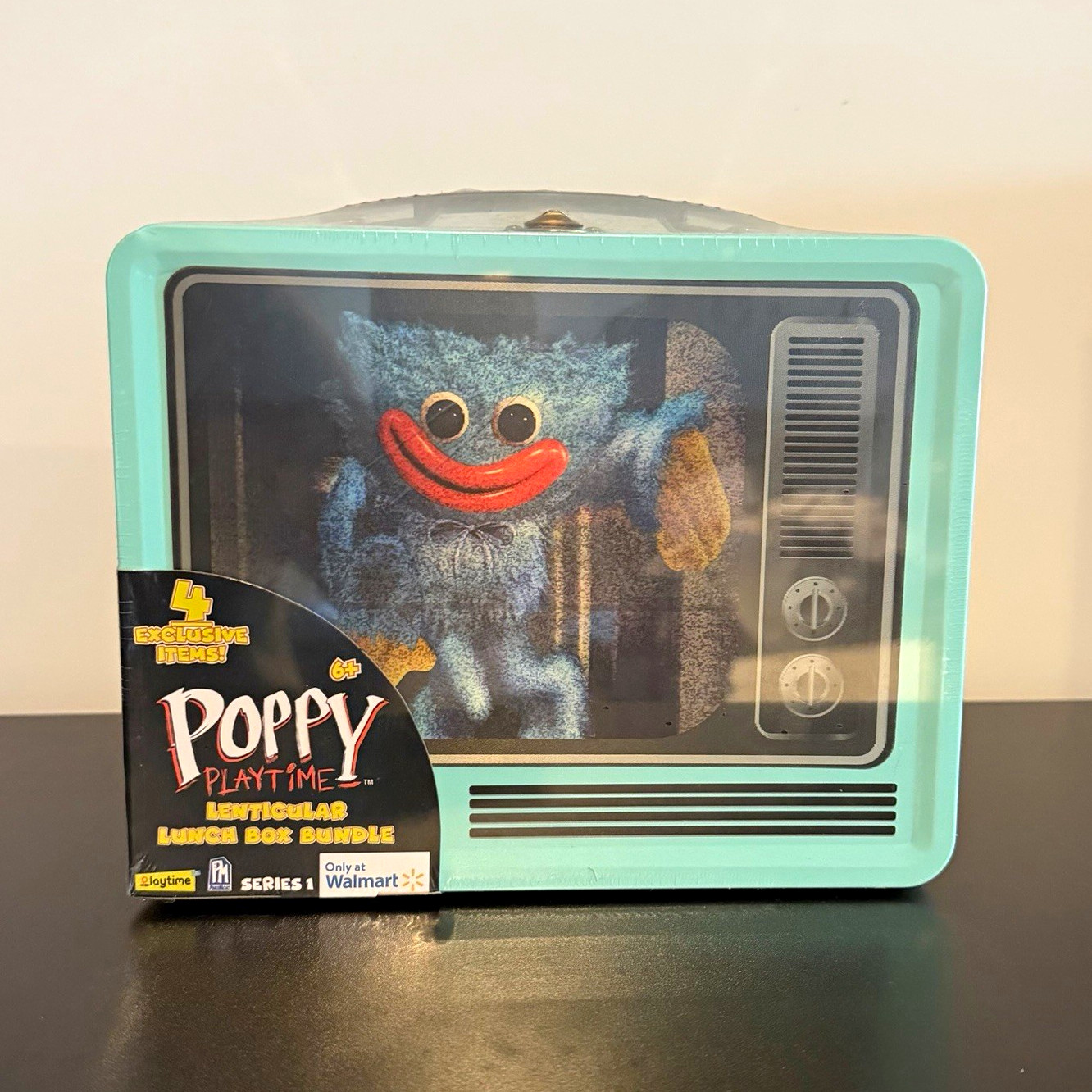 EnchantedMob Poppy Playtime Metal Lunchbox Bundle w/ Mystery Figure