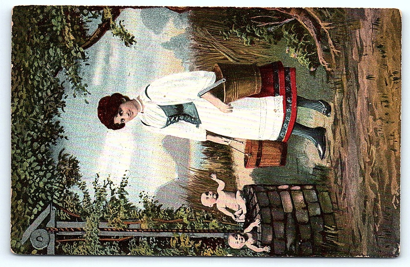Postcard Illustrated postcard