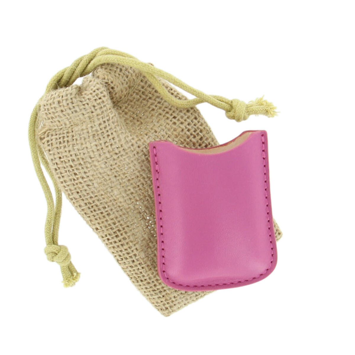 Tampa Fuego Handmade Genuine Leather Lighter Case Fits Xikar - Pink