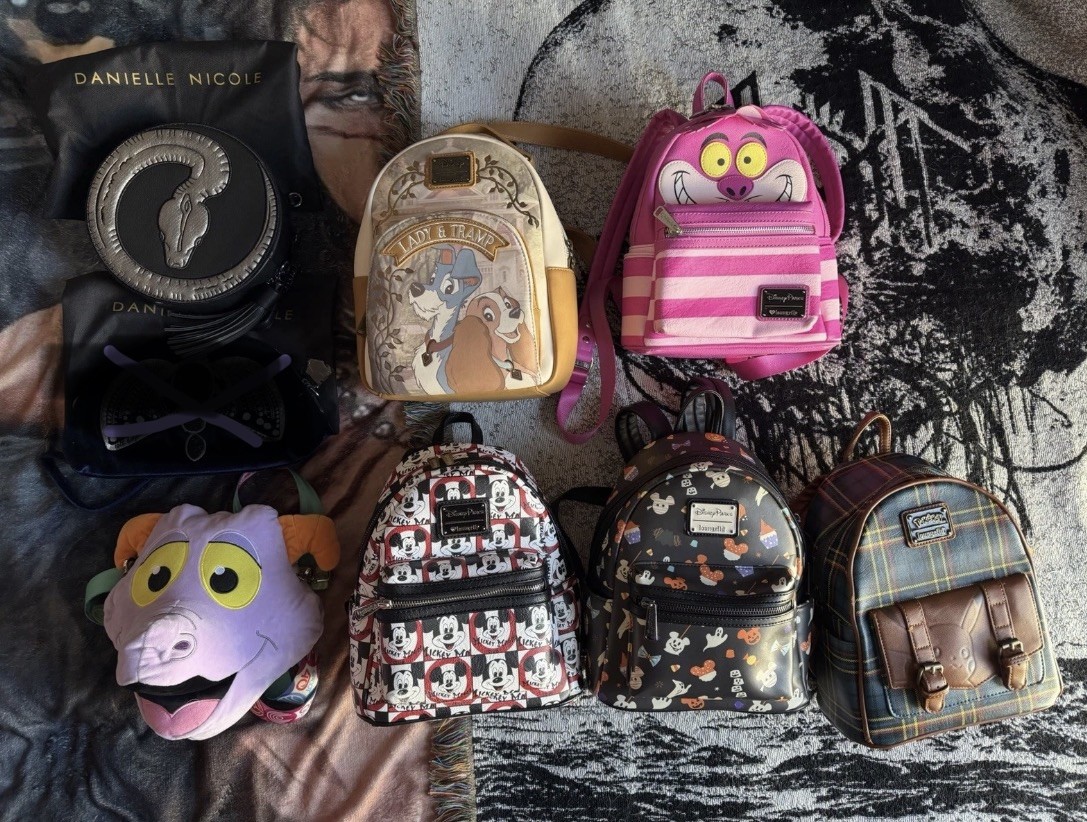 Loungefly, Danielle Nicole, Harvey’s Disney Pokemon And Harry Potter Bag LOT