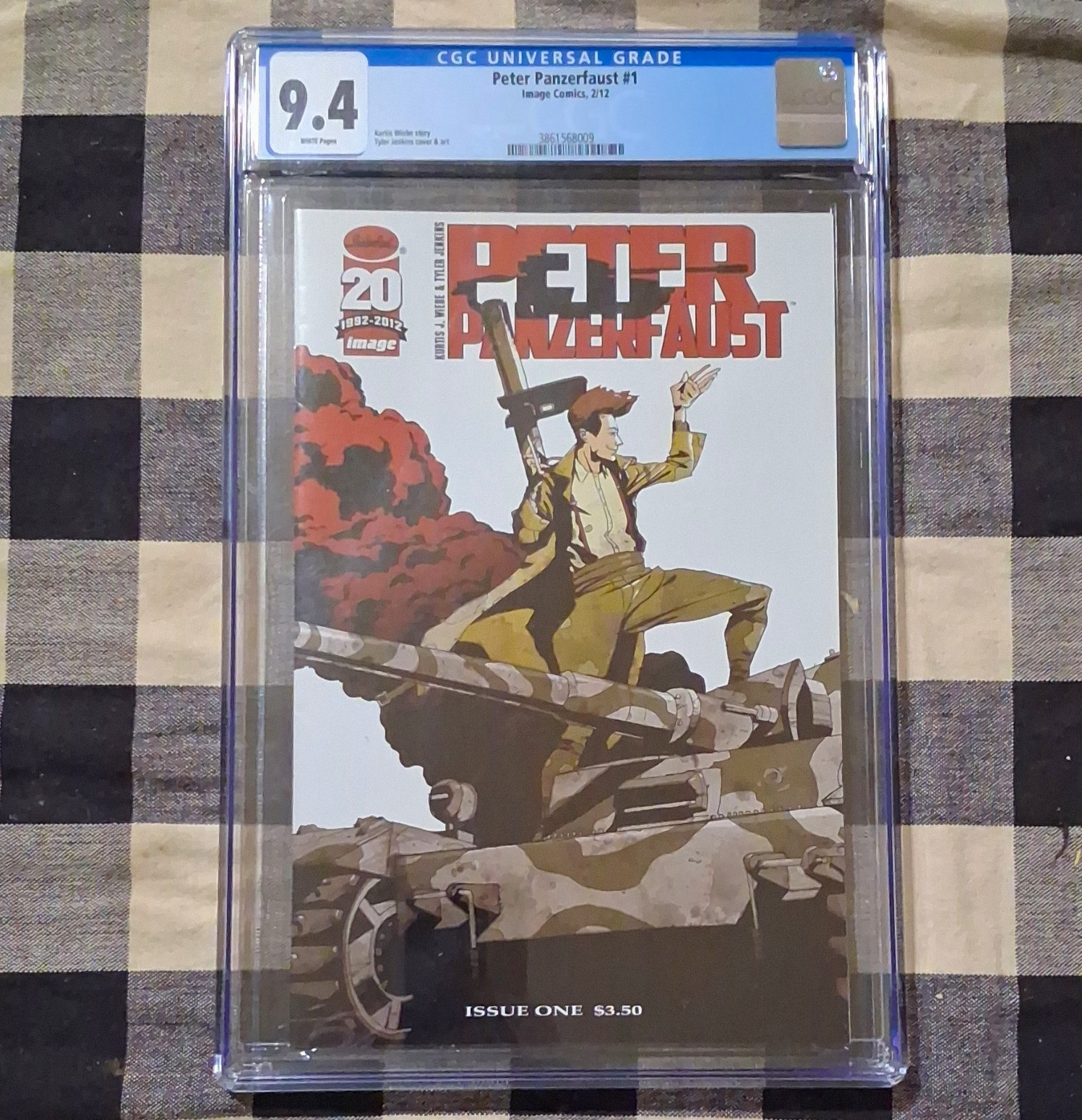 Peter Panzerfaust #1 CGC 9.4 (Image Comics 2012) Cert #3861568009 lot 1 -23 Peter Panzerfaust #1 CGC 9.4 (Image Comics 2012) Cert #3861568009 lot 1 -23