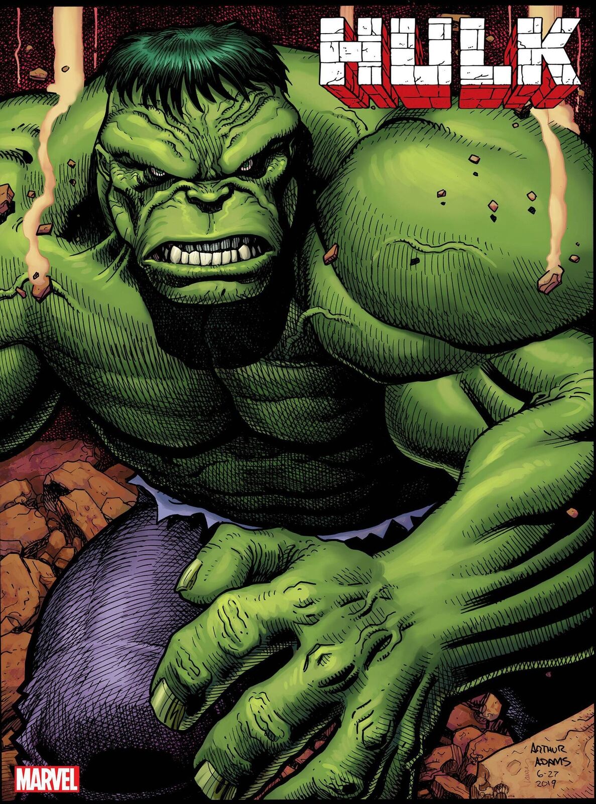 Hulk #1 Adams 1:50 Ratio Variant Cover 11/24