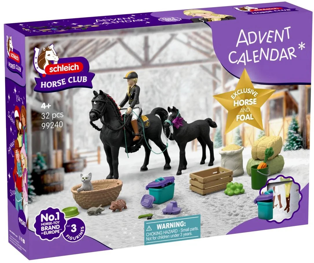 Schleich 2026 Horse Club Advent Calendar Set #98982