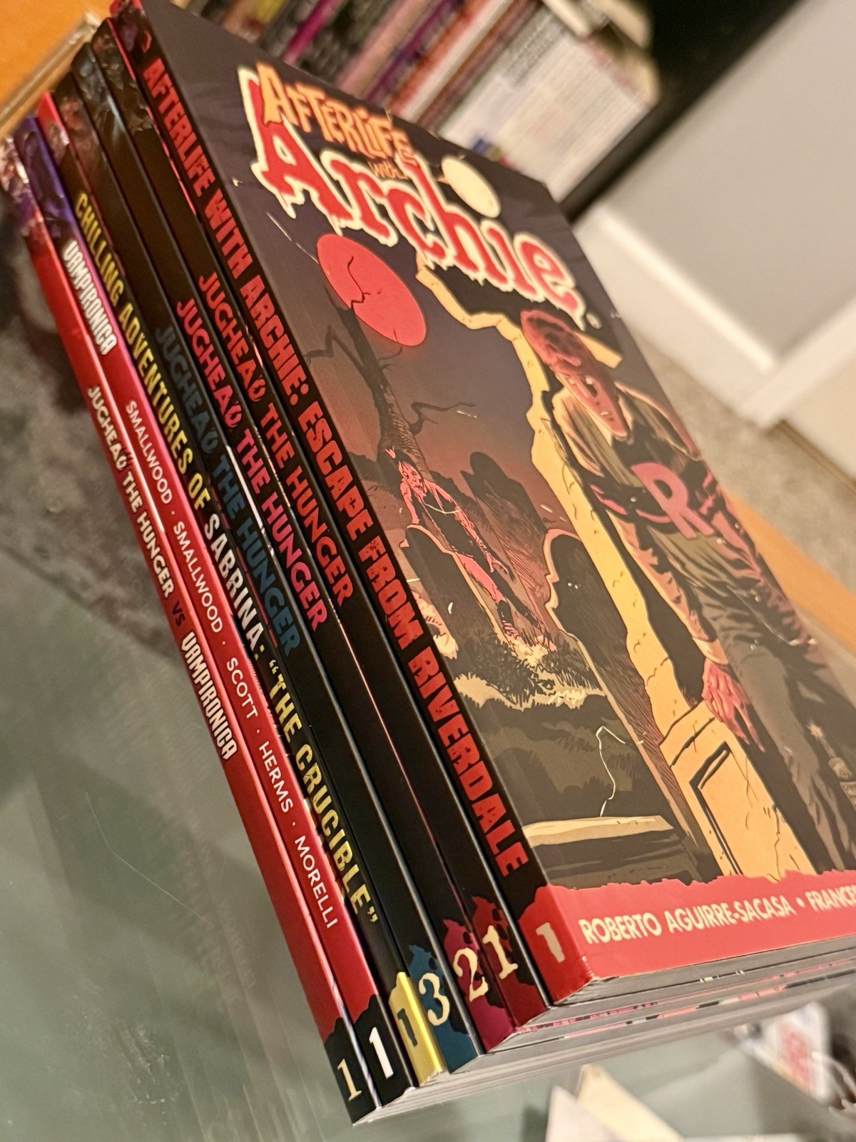 ARCHIE HORROR SET Afterlife, Jughead The Hunger, Sabrina, Vampironica tpb lot 7