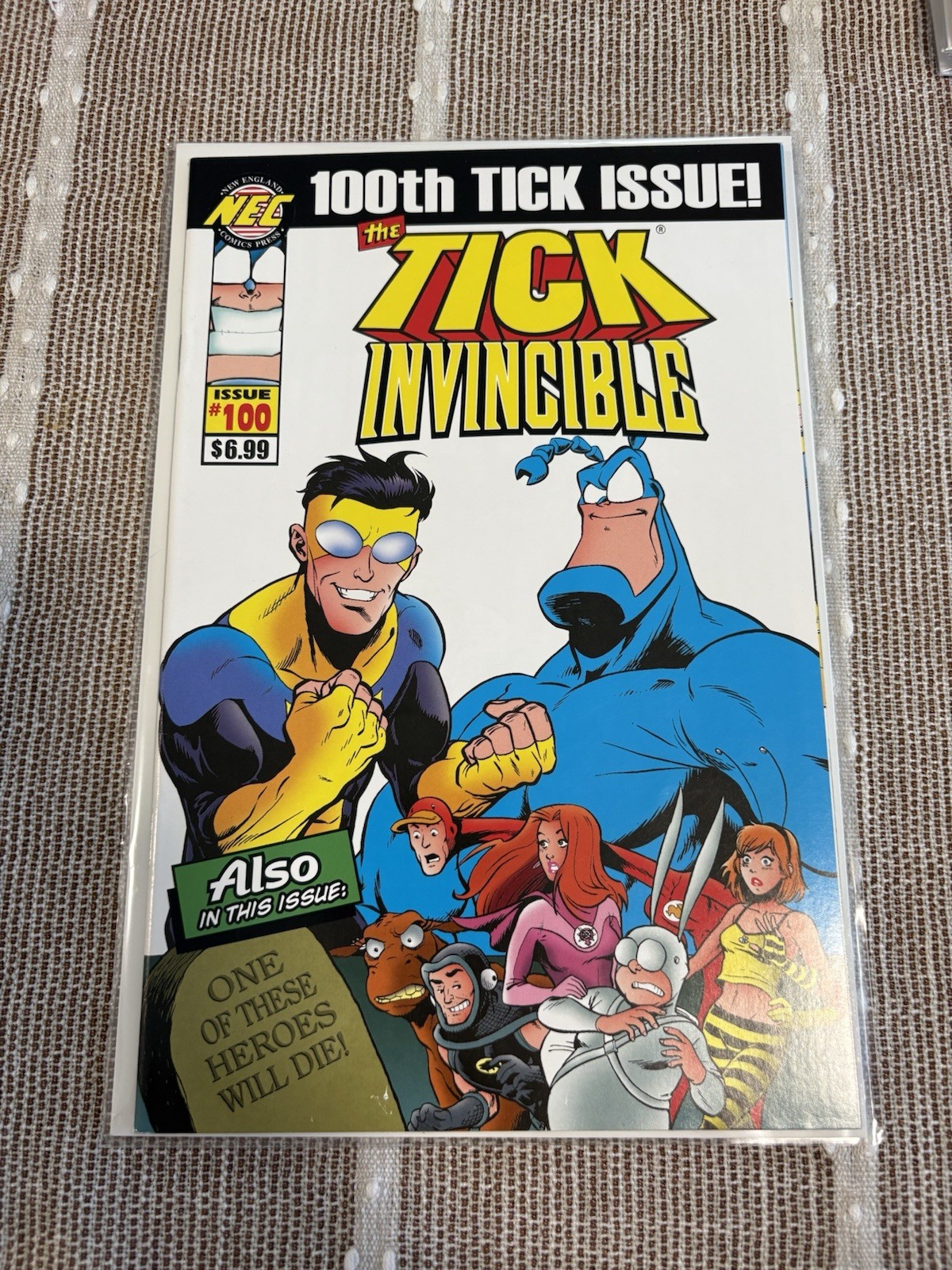 The Tick  Invincible 100th Tick Issue 1st. Print. June 2012
