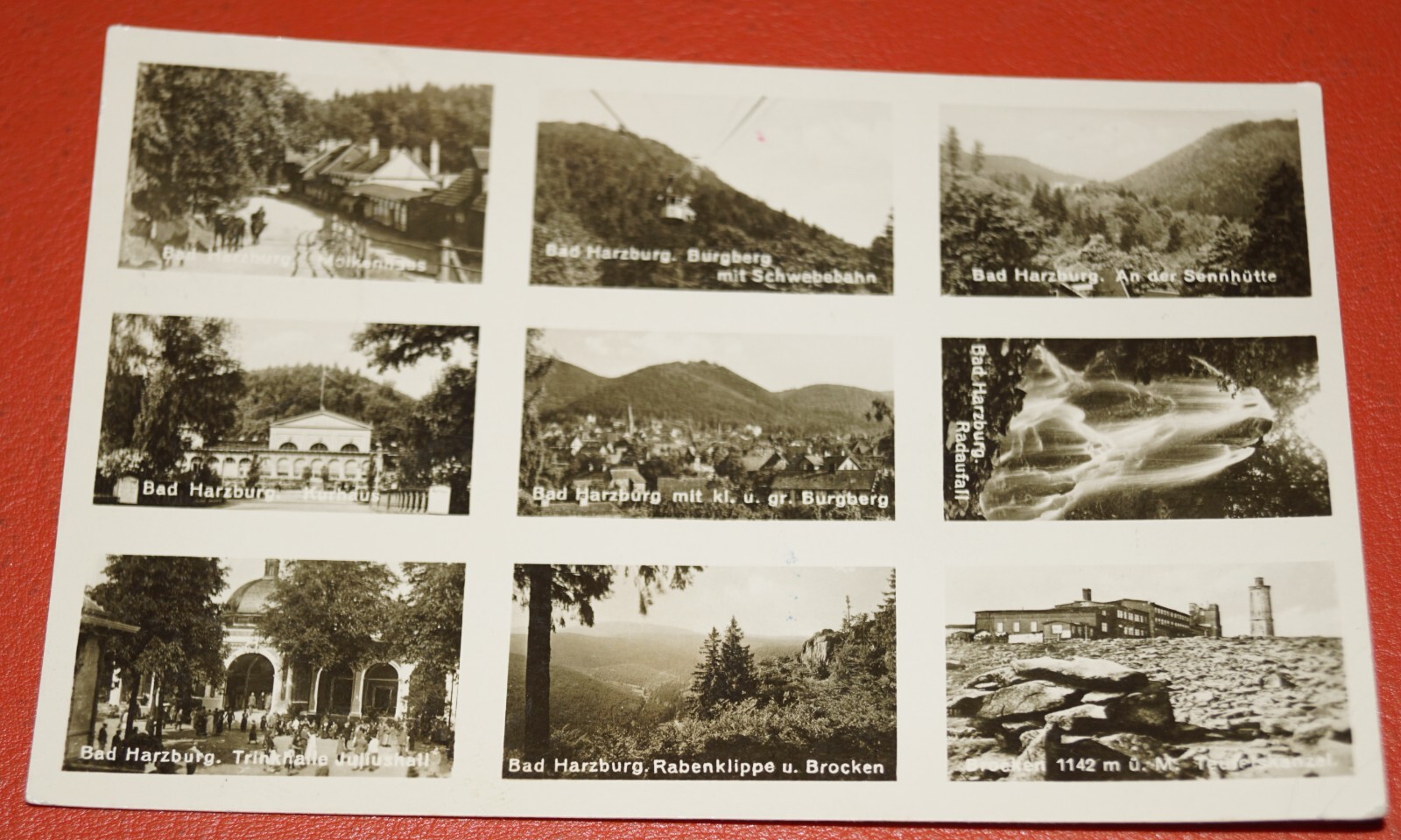 Postcard Bad Harzburg postcard used 1940 SW