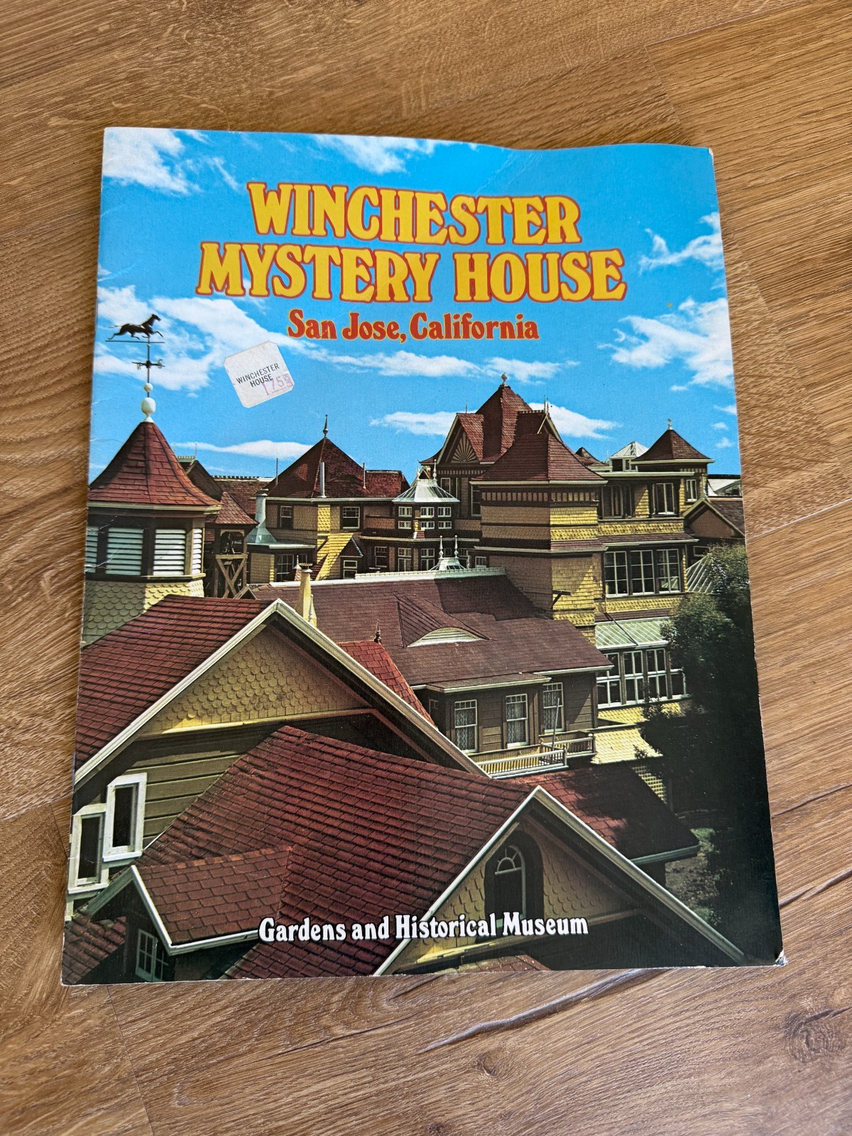 Vintage Winchester Mystery House San Jose, California Museum Program Some Wear