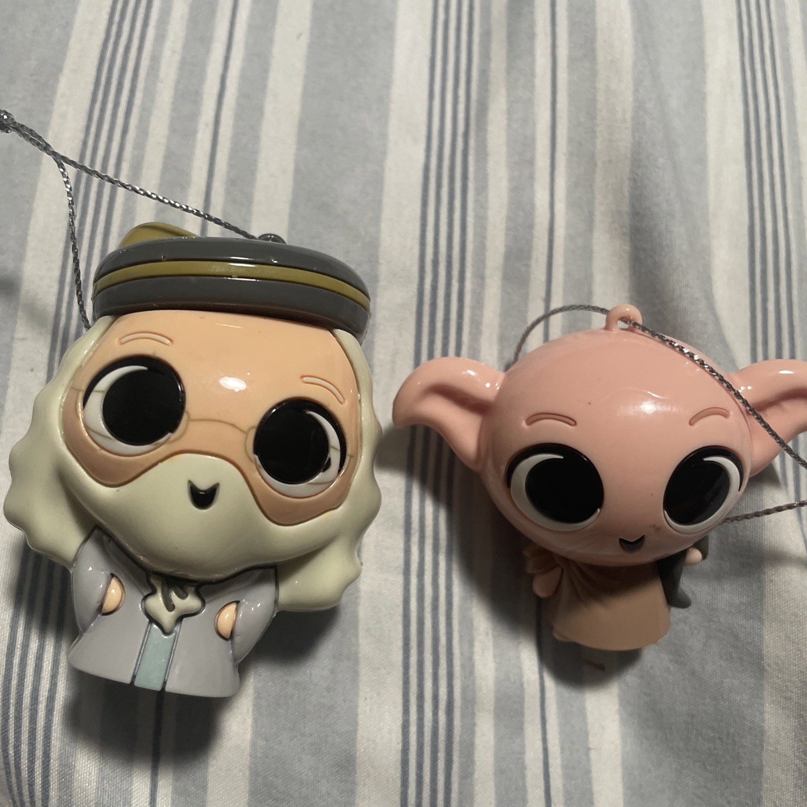 Harry Potter 2023 Hallmark Mystery Ornaments Rare Dumbledore & Doppy
