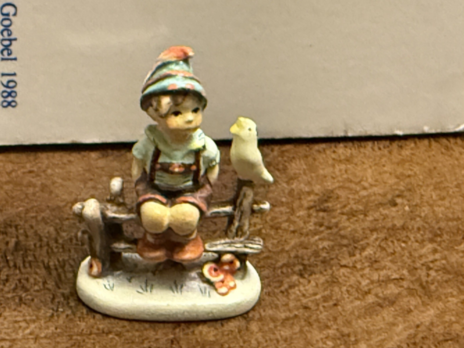 Goebel Olszewski Hummel Miniature Figurine Wayside Harmony 282-P First Ed. NEW
