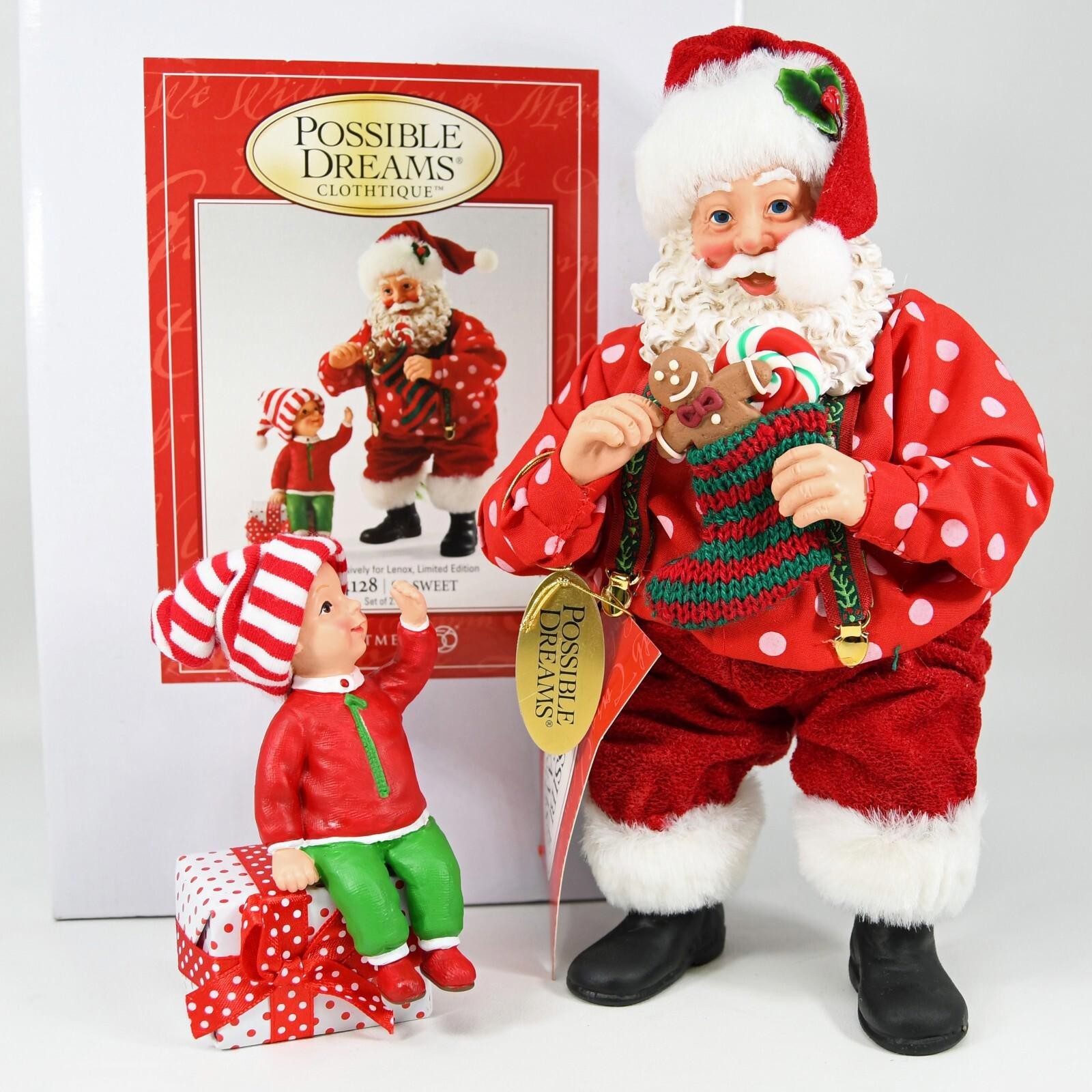 Department 56 Lenox Christmas Possible Dreams So Sweet Santa and Child 4044128 Department 56 Lenox Christmas Possible Dreams So Sweet Santa and Child 4044128