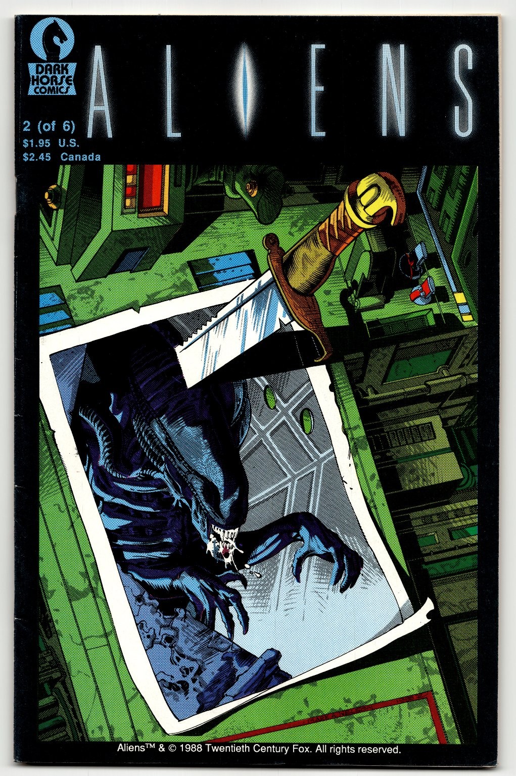 Aliens #2 Dark Horse Comics 1988 Modern Age