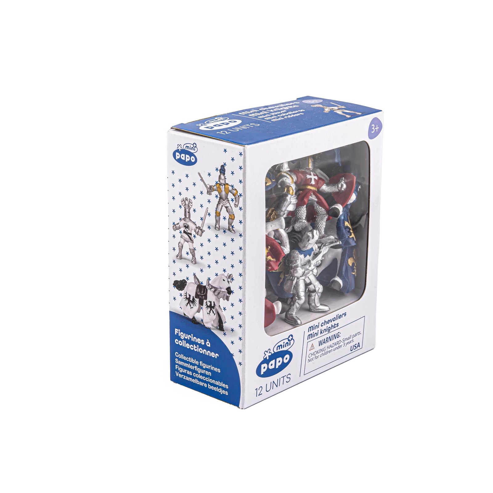 Papo Mini Plus Knight Figure 12 Piece Multi Papo Mini Plus Knight Figure 12 Piece Multi