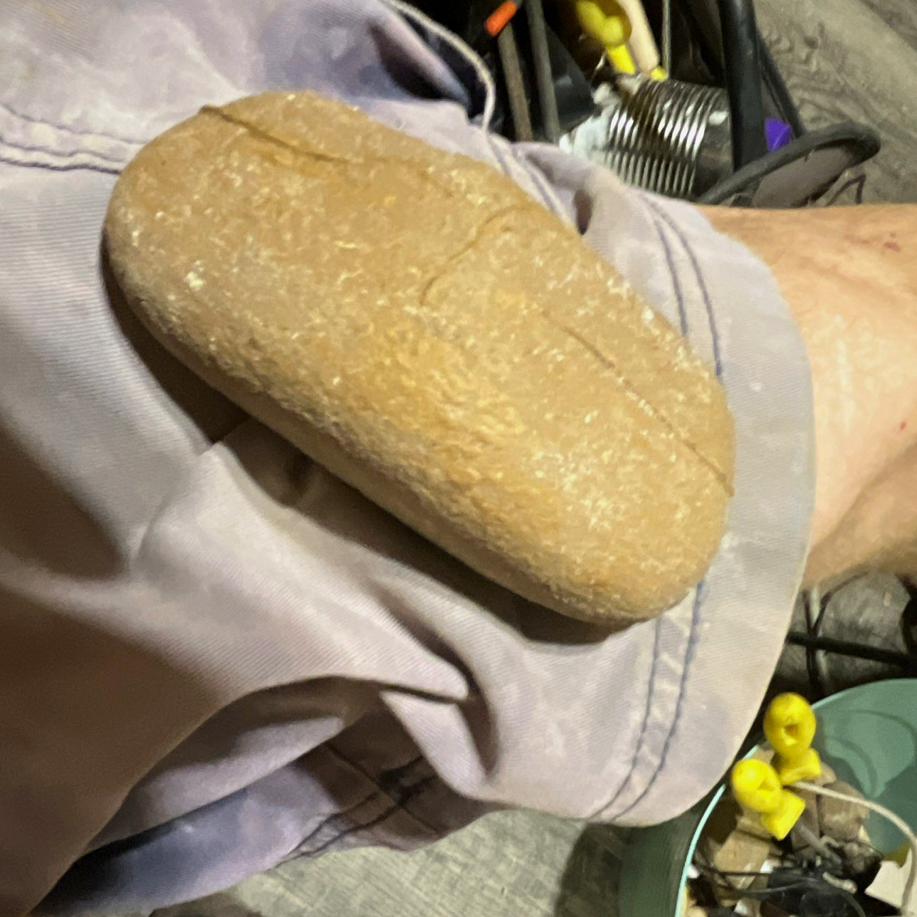 Large Smooth Brown/Tan River Rock Stone honing