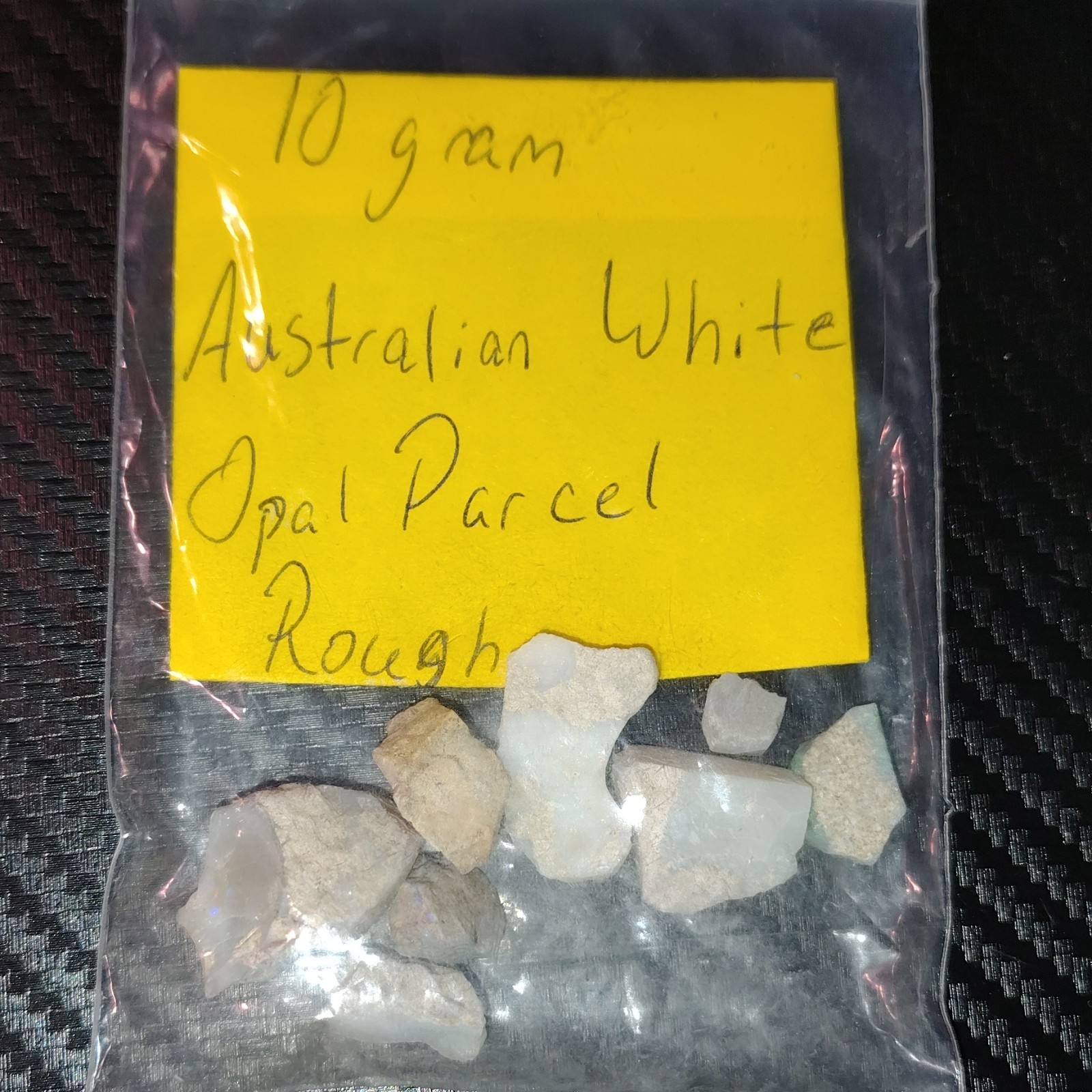Australian White Opal Rough Parcels 10 Grams each