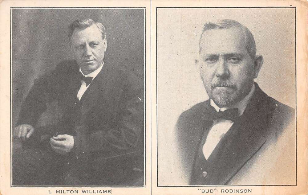 Evangelist L Milton Williams Bud Robinson Religious Vintage Postcard AA116571