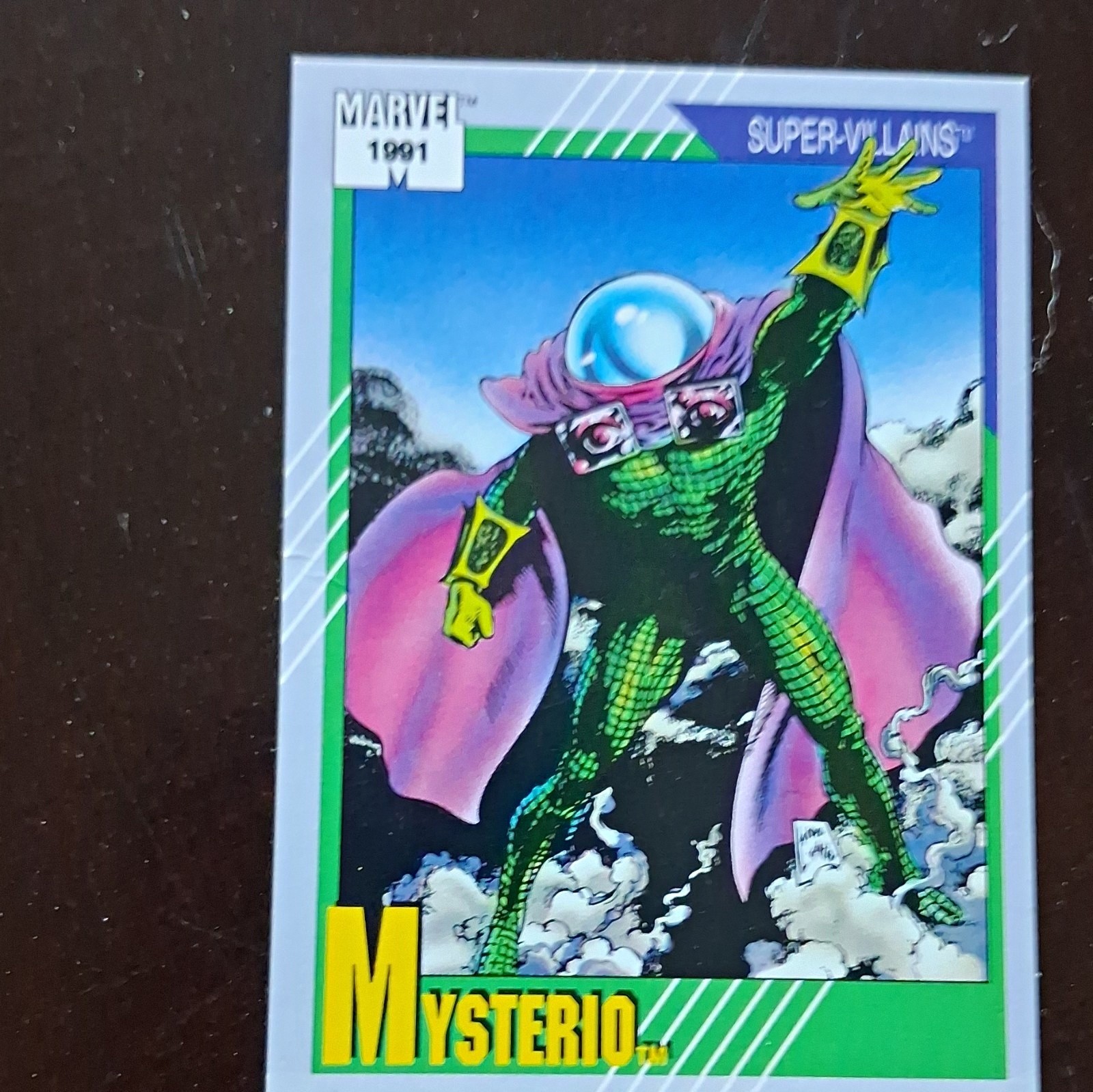 Impel 1991 Marvel Super-Villains Mysterio #70 Base Set Trading Card English
