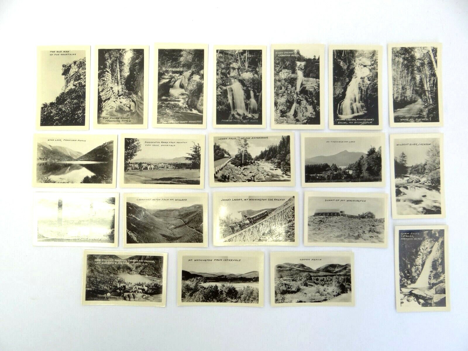 Genuine Miniature Photographs of the White Mountains, New Hampshire