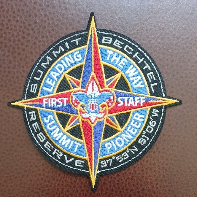 BSA Summit Bechtel Reserve Patch First Staff \