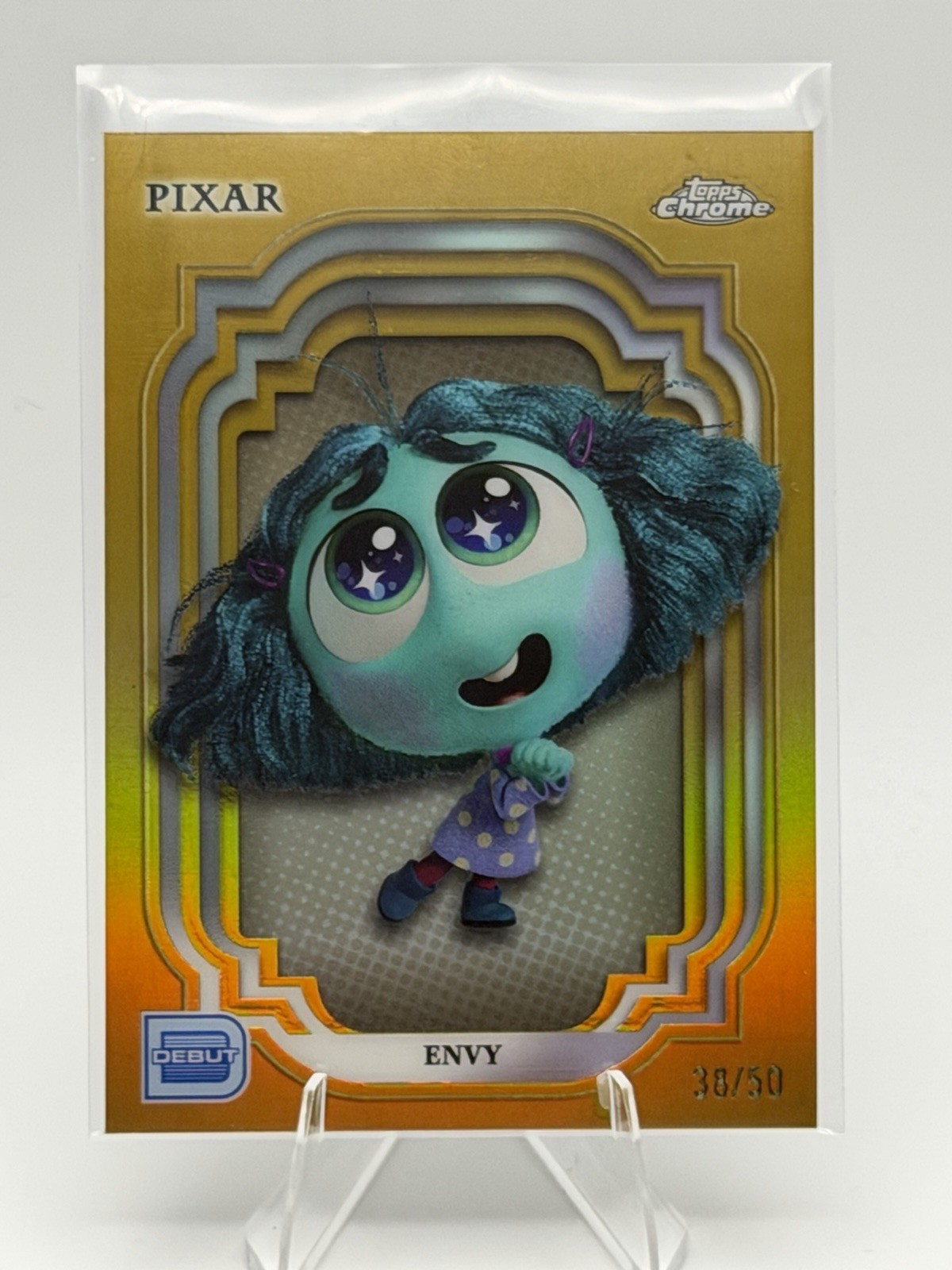 2024 Topps Chrome Disney Envy (Debut) Gold Refractor /50