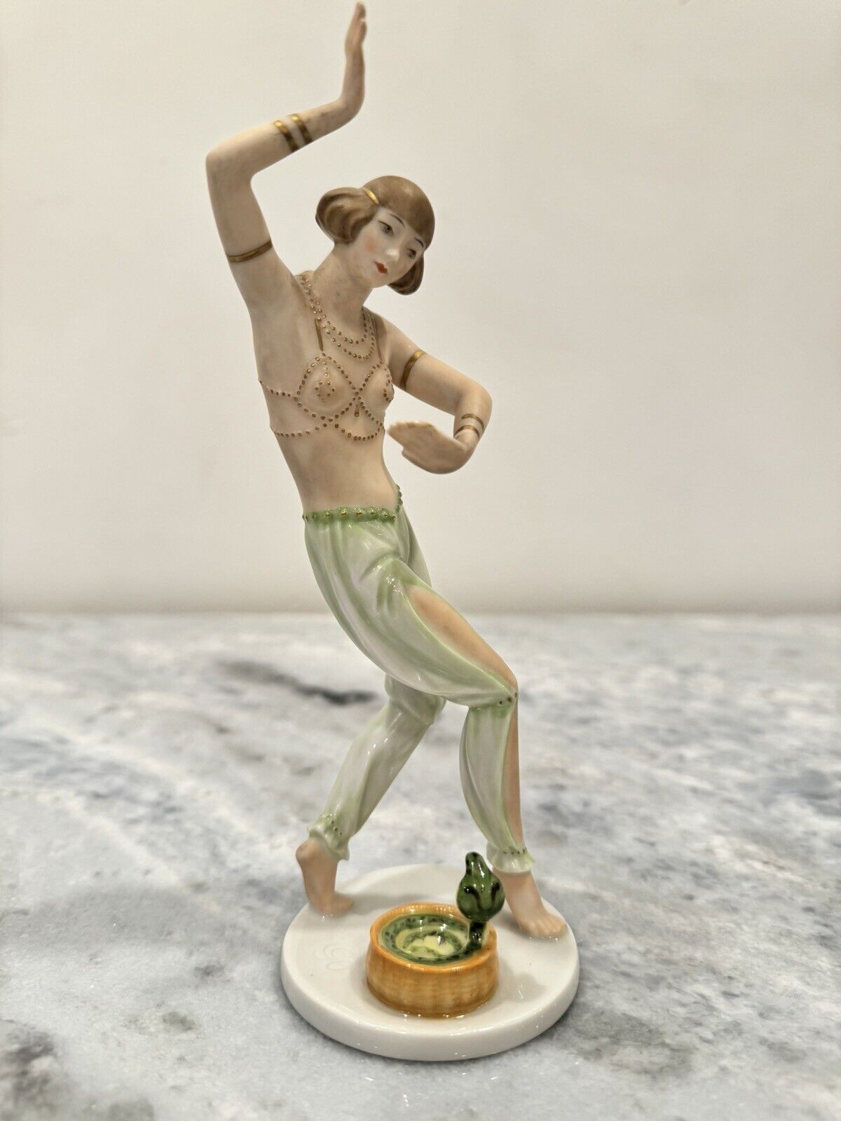 ROSENTHAL - Gustav Oppel - \'Salambo\' - Art Deco Porcelain Figure - Circa 1930\'s