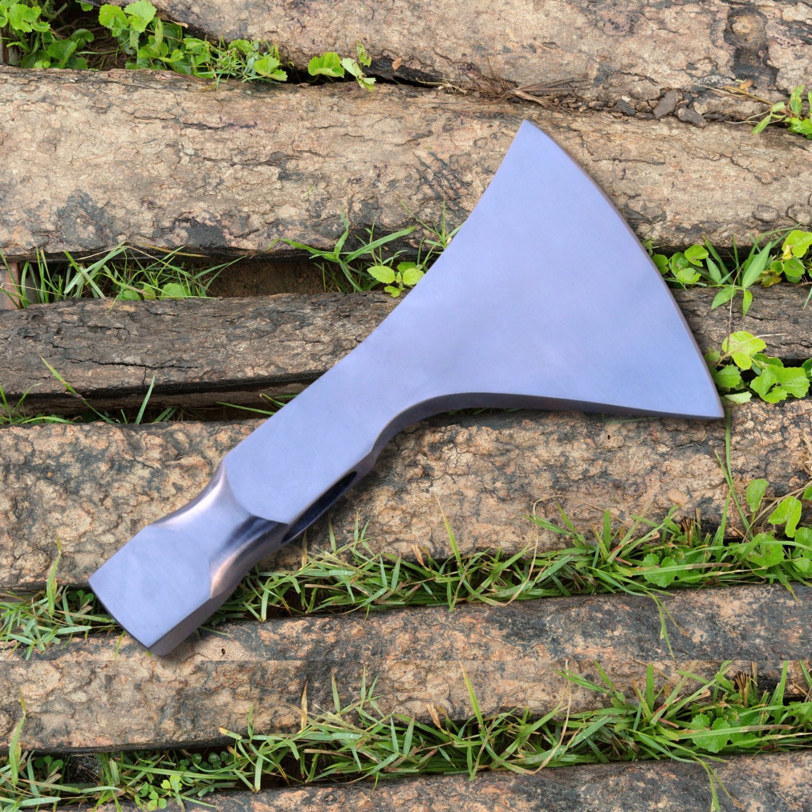 CUSTOM HANDMADE FORGED STEEL AXE HEAD VIKING HAMMER HATCHET