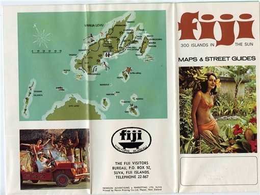 FIJI Map & Street Guides 300 Islands in the Sun 