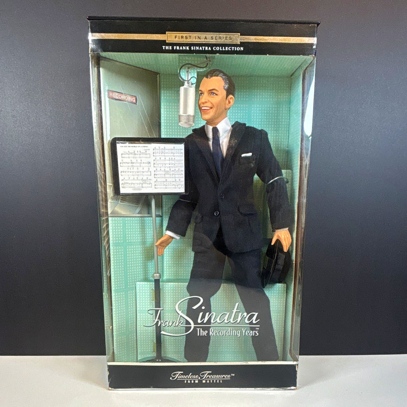 Mattel Timeless Treasures Frank Sinatra The Recording Years Doll 26419 NRFB 