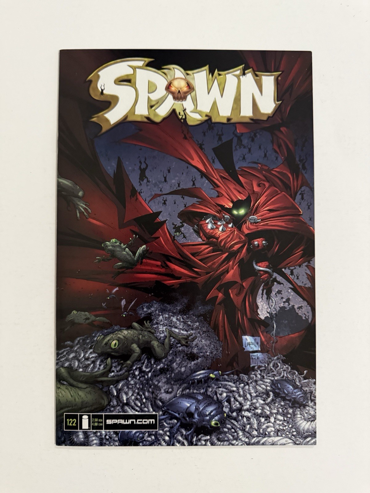 Spawn #122 Image Comics 2002 Todd McFarlane 1st Print VF / NM