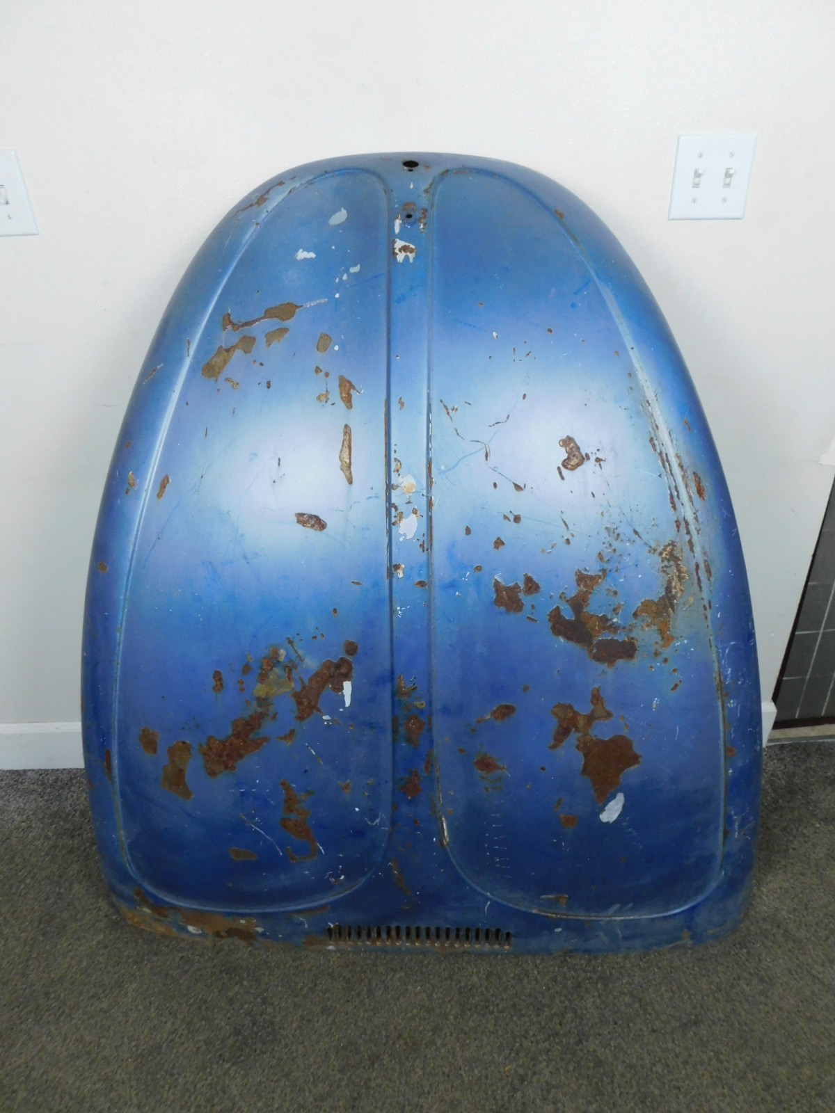 1960s VW Beetle Bug Front Deck Hood Lid Hatch Bonnet Storage Cover SHIPS