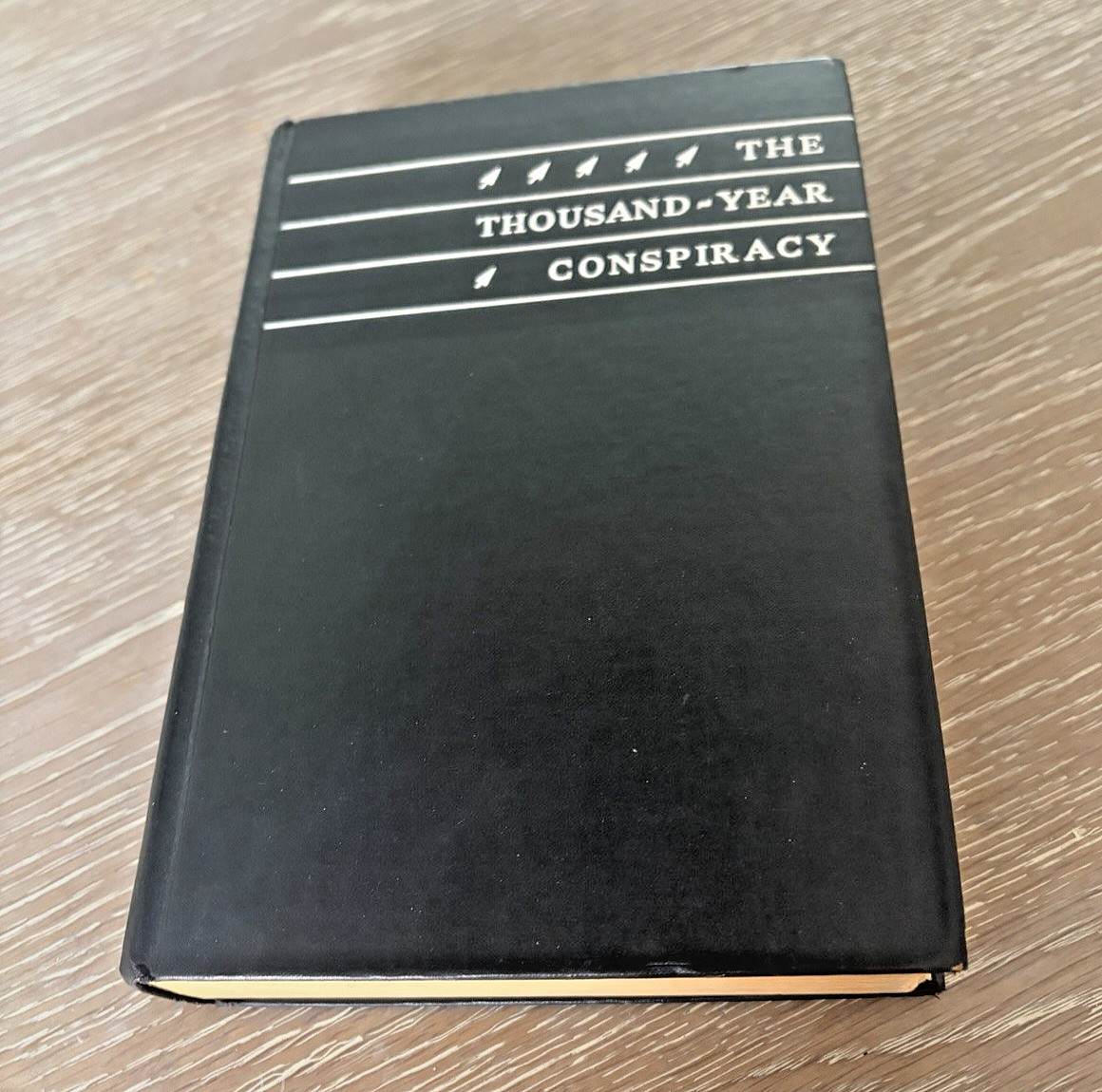 The Thousand‑Year Conspiracy 1943 1st Ed SIGNED Paul Winkler to Lee Falk RARE