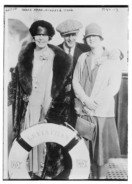 Photo:Queen Marie, Nicholas & Ileana