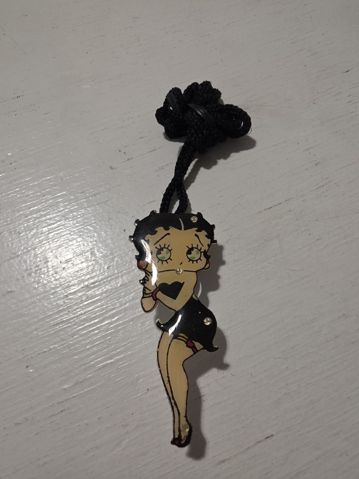 Bett Boop Pin Necklace