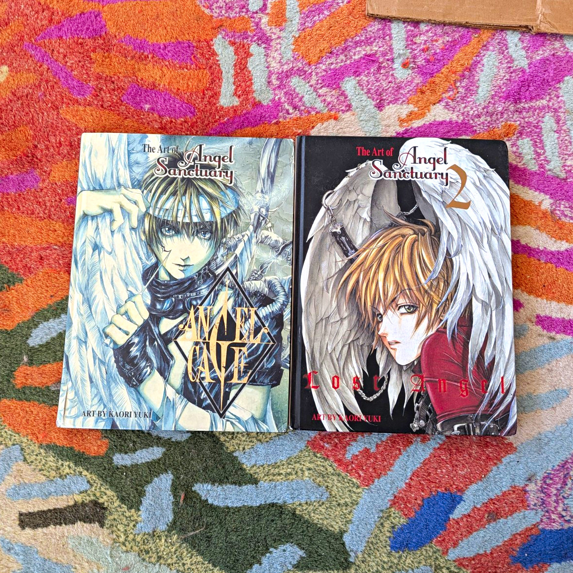 The Art of Angel Sanctuary by Kaori Yuki English Hardcover Volumes 1 & 2