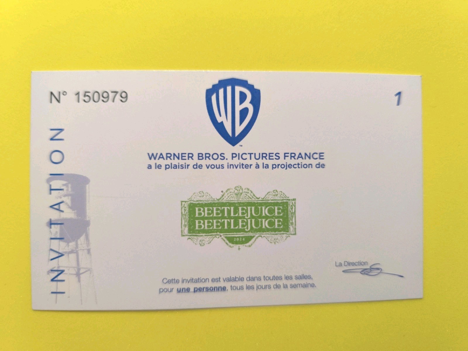 Screening Invitation Beetlejuice Beetlejuice