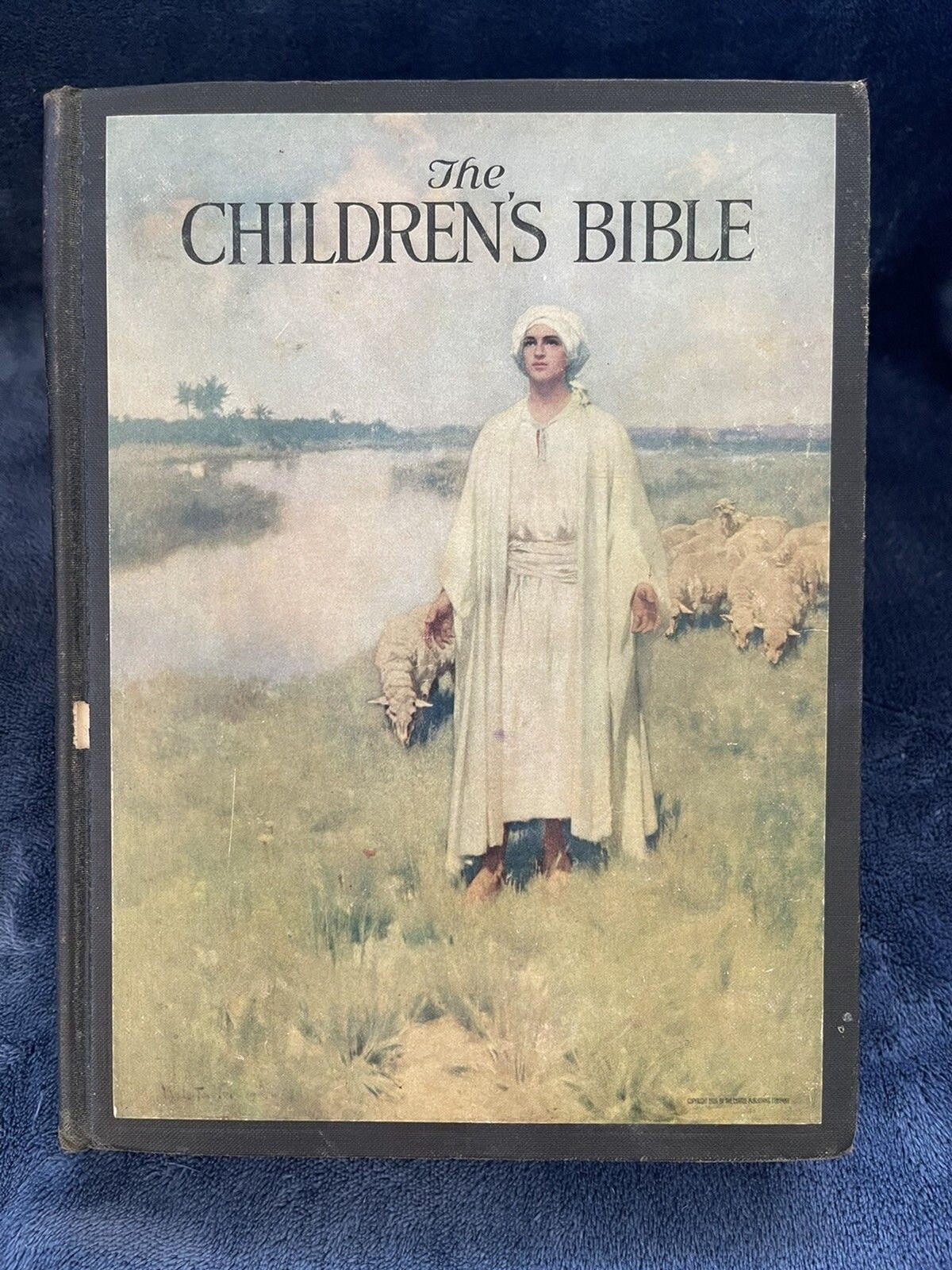 Nice Antique 1922 Bible - The Children's Bible - Sherman and Kent 1st Edition Nice Antique 1922 Bible - The Children's Bible - Sherman and Kent 1st Edition