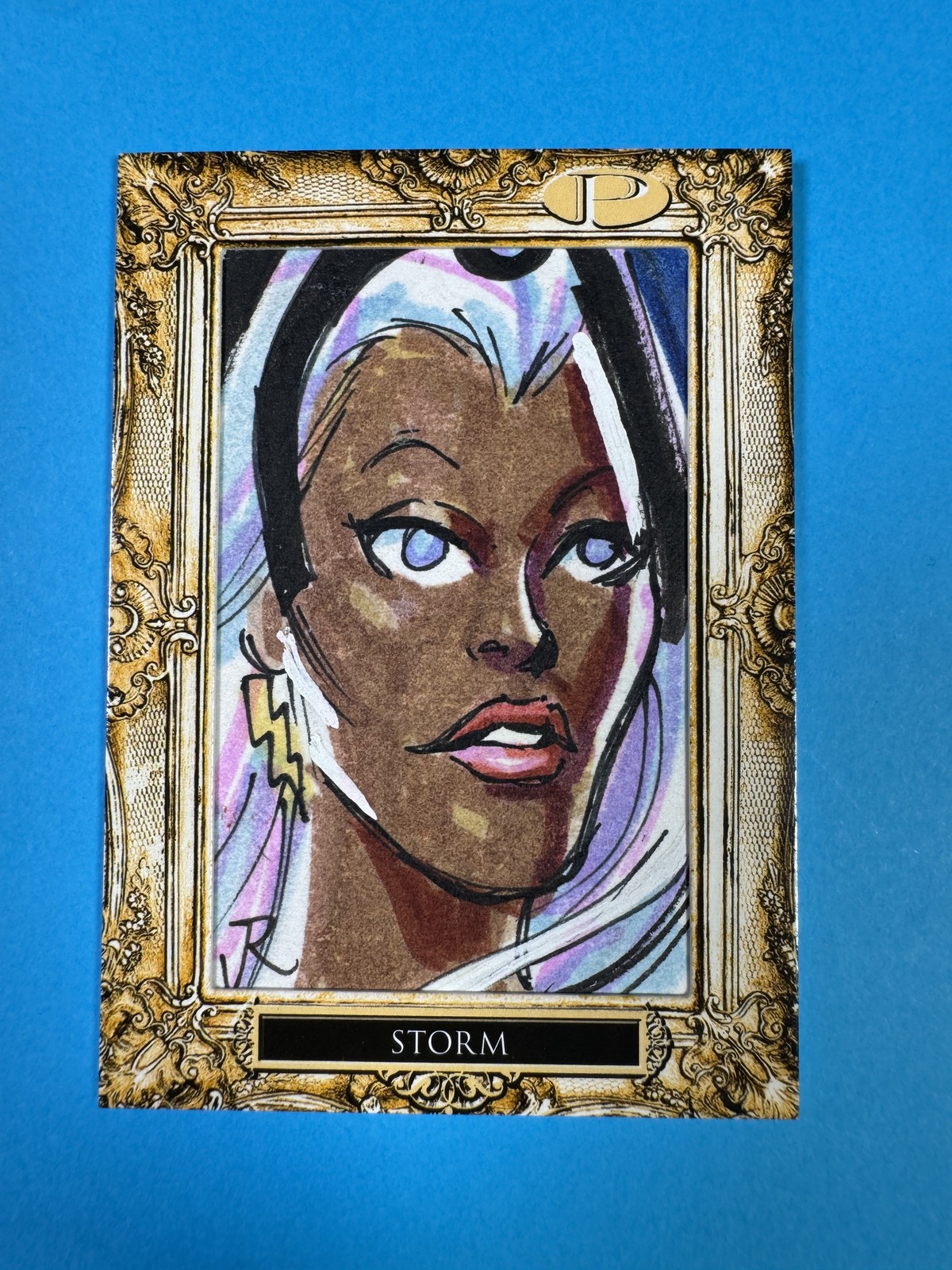 2017 Marvel Premier Hellfire Club Portraits HC-13 Storm Sketch Card 03/30 UD