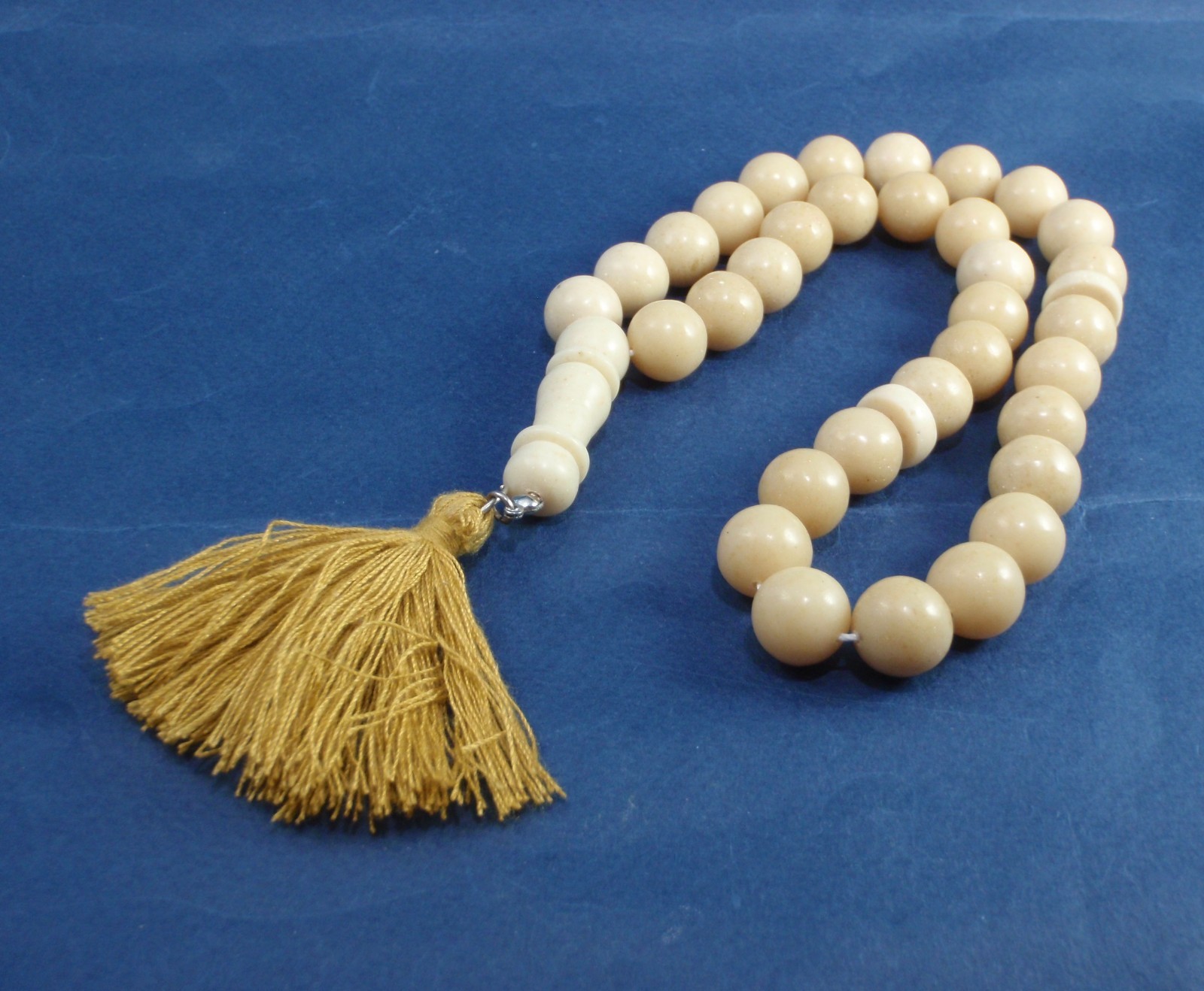 NEW Original Genuine Amber Muslim Rosary 47g/235ct  Prayer Beads Religion Islam
