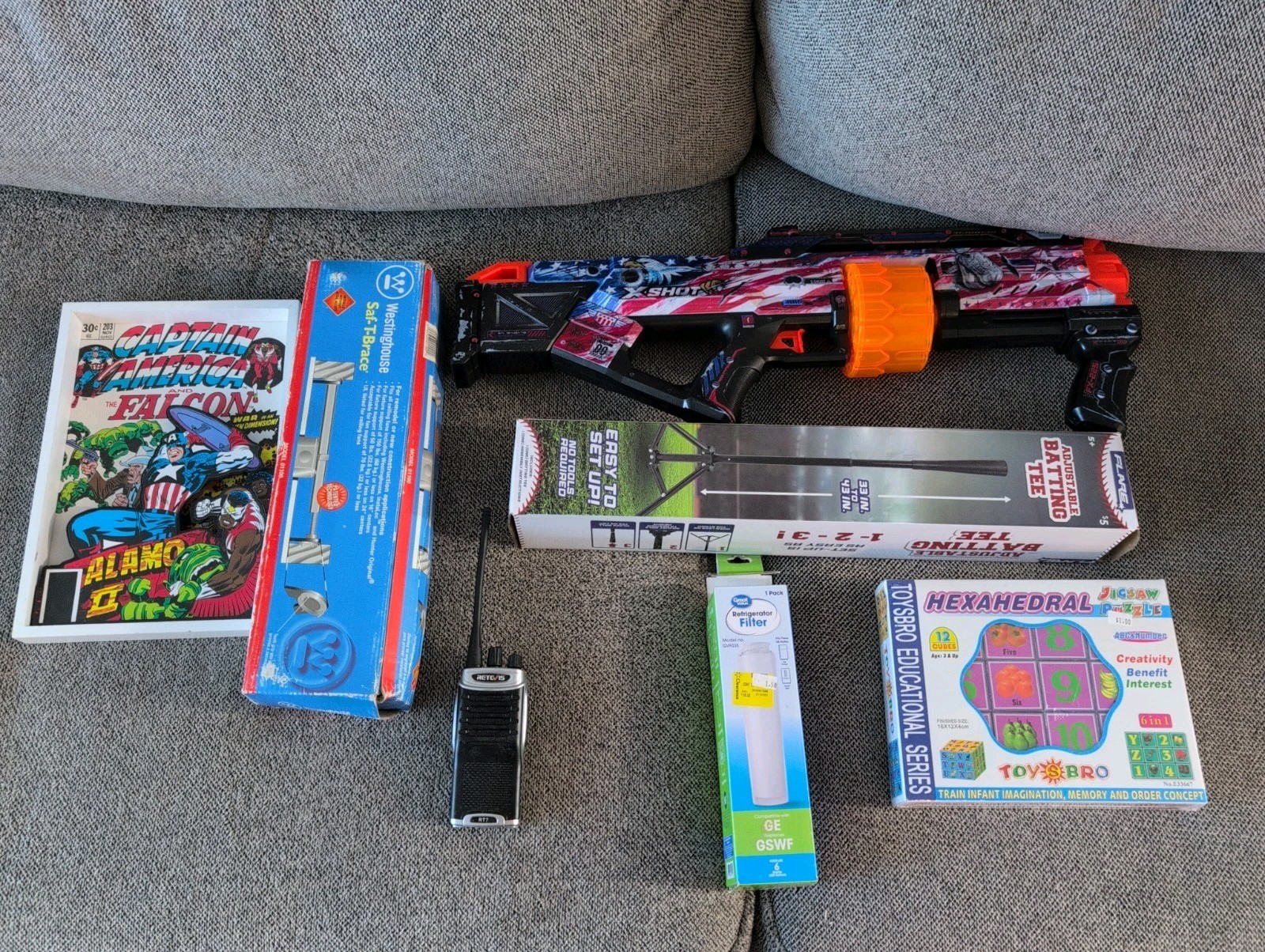 JUNK Box Lot LOOK 8 Random Items, Some Still Sealed