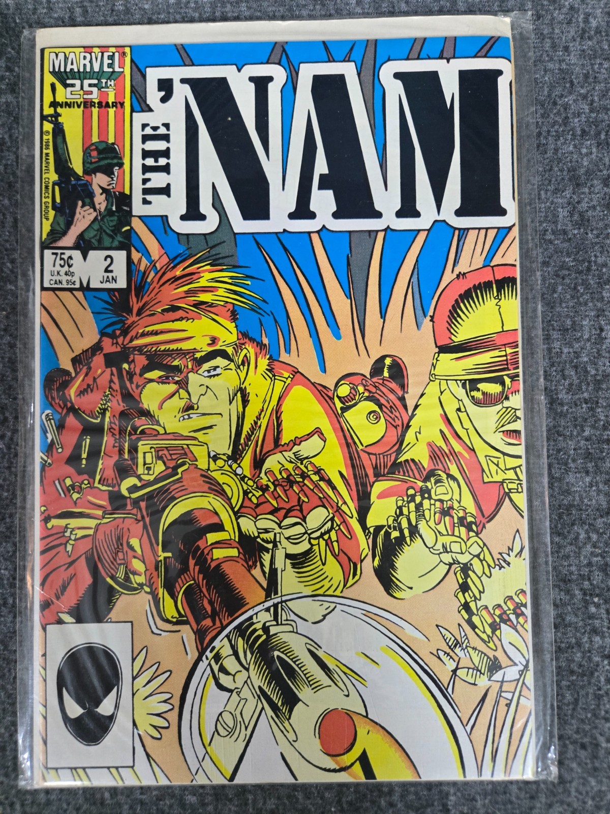\'Nam Comic Book Lot of 8 - Larry Hama - Copper Age, Marvel Comics - Includes #2 \'Nam Comic Book Lot of 8 - Larry Hama - Copper Age, Marvel Comics - Includes #2