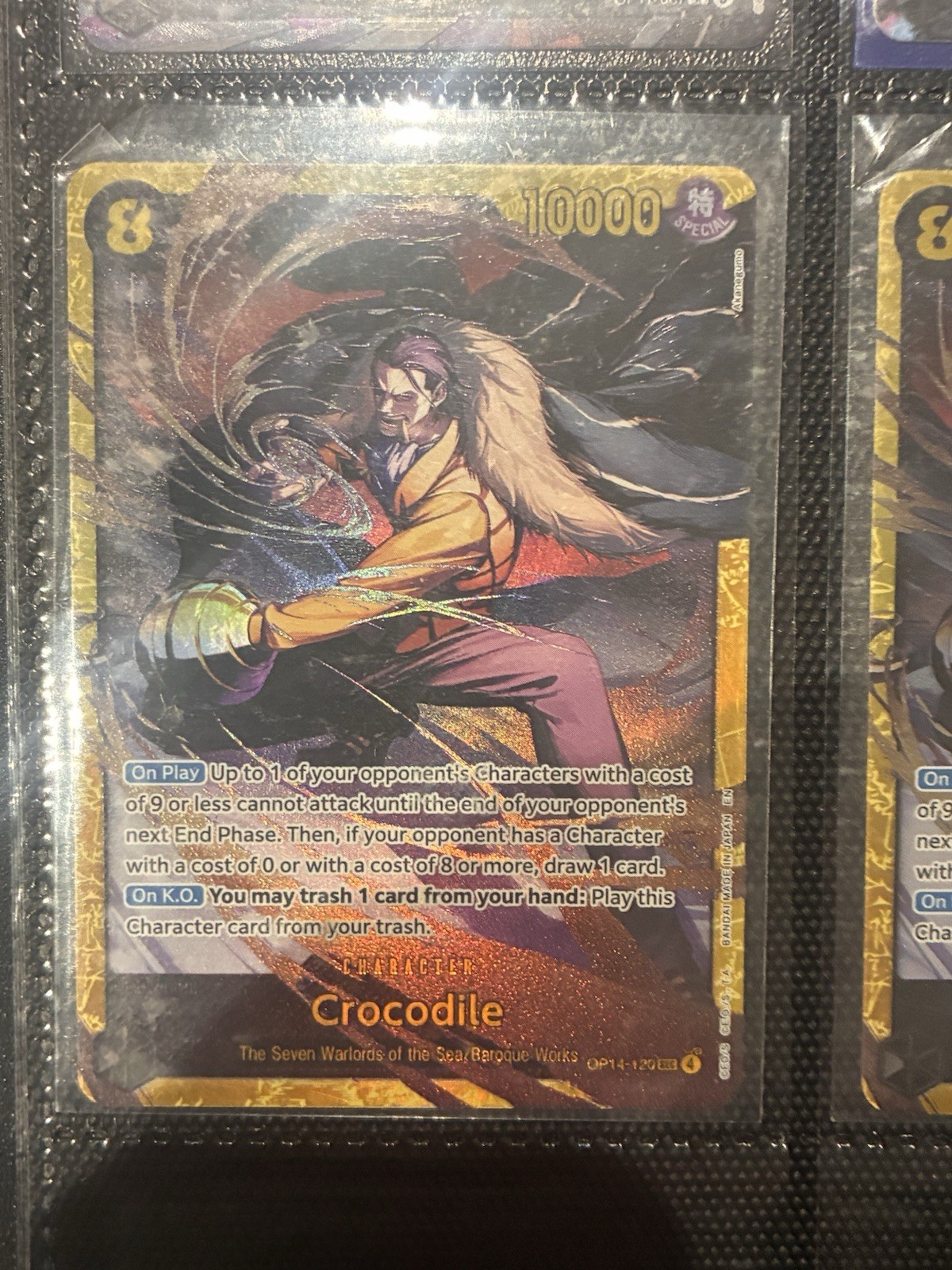 OP14-120 - Crocodile (SEC) - One Piece TCG - English