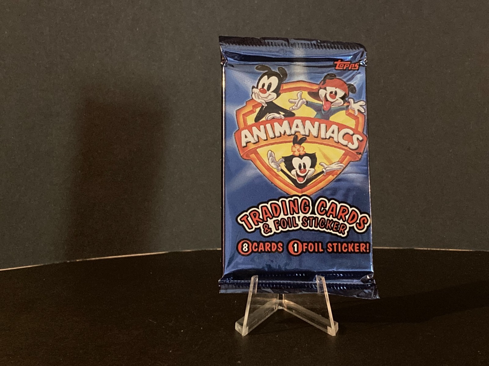Topps 1995 Animaniacs Trading Cards 1 Sealed Pack, Warner Brothers