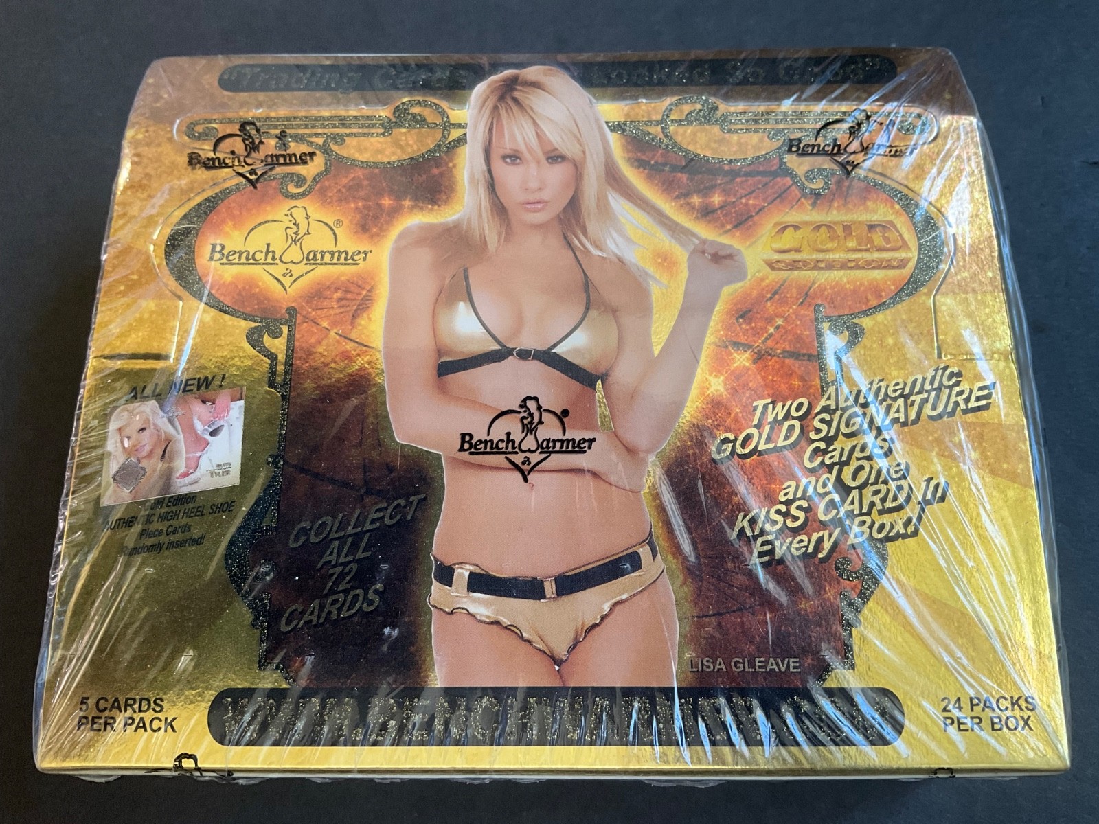 2007 Benchwarmer GOLD Series Factory Sealed Box - 24 Packs - Rare Bikini Cards 2007 Benchwarmer GOLD Series Factory Sealed Box - 24 Packs - Rare Bikini Cards